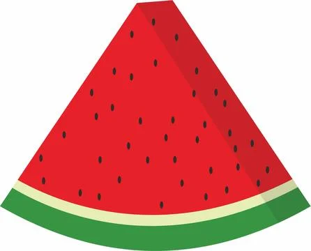 Watermelon fruit vector Stock Illustration