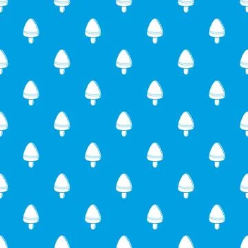 Watermelon ice cream pattern vector seamless blue 스톡 일러스트