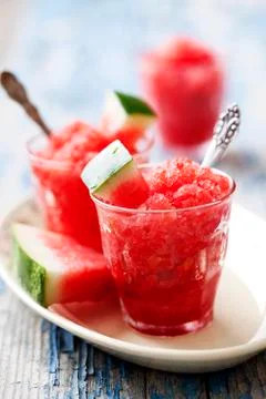Watermelon ice Stock Photos