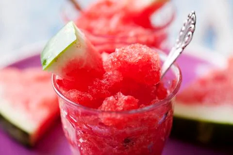 Watermelon ice Stock Photos
