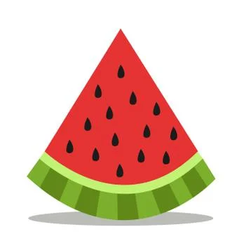 Watermelon icon vector illustration Stock Illustration