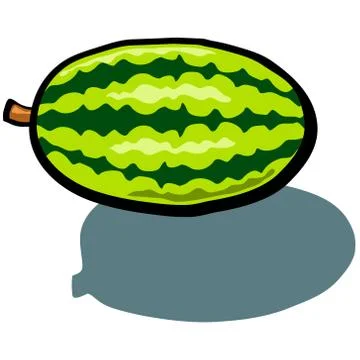 Watermelon Stock Illustration
