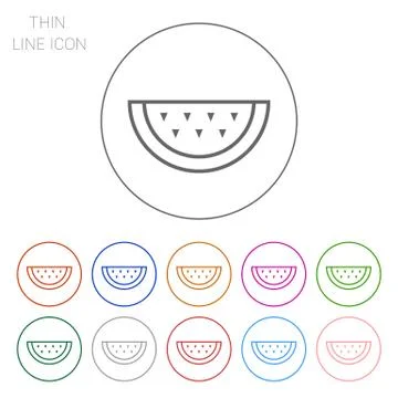 Watermelon Stock-Illustration
