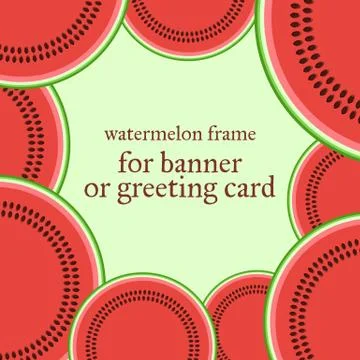 Watermelon Stock Illustration