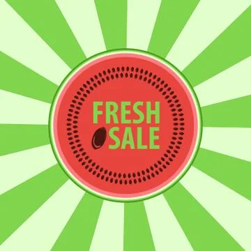 Watermelon Stock Illustration