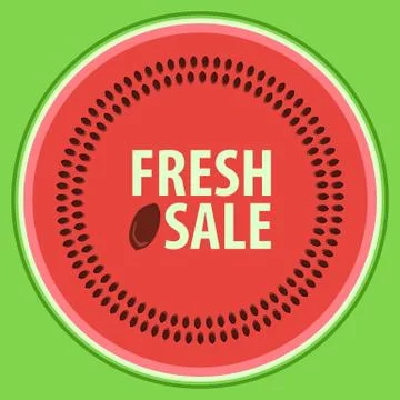 Watermelon Stock Illustration