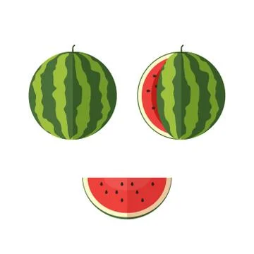 Watermelon Stock Illustration
