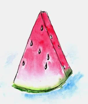 Watermelon Illustration