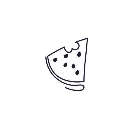 Watermelon Stock Illustration