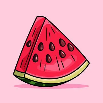 Watermelon Stock Illustration