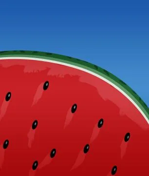 Watermelon Illustration Stock Illustration