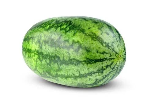 Watermelon isolated on white background ,include clipping path Stock Photos