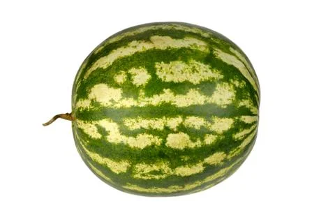 Watermelon isolated on white background Stock Photos