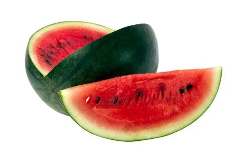 Watermelon isolated on white background Foto stock
