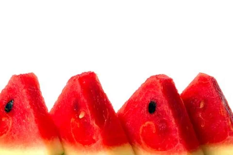 Watermelon isolated on white background Fotos de archivo