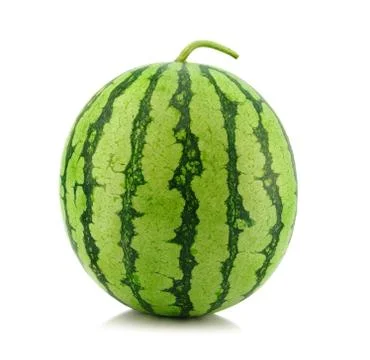 Watermelon isolated on white background Stock Photos