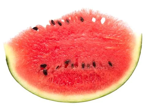 Watermelon isolated on white background Stock Photos