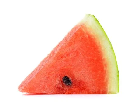 Watermelon isolated on the white background Stock Photos
