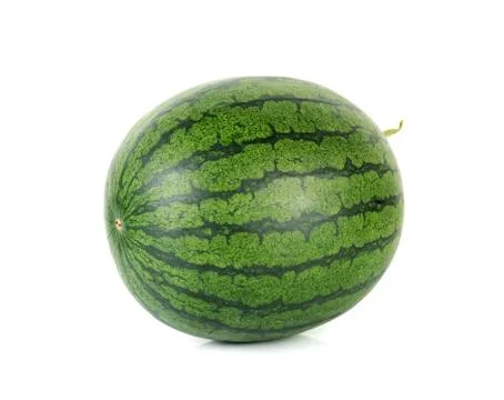 Watermelon isolated on the white background Stock Photos