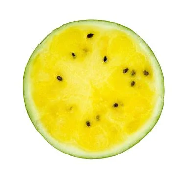 Watermelon isolated on the white background Stock Photos