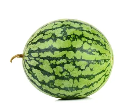 Watermelon isolated on the white background Stock Photos