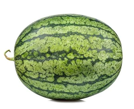 Watermelon isolated on the white background Stock Photos