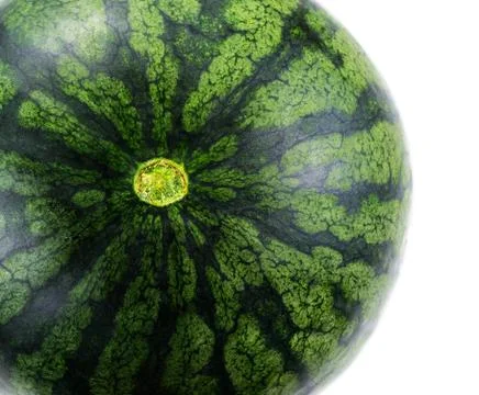 Watermelon isolated on white background Stock Photos