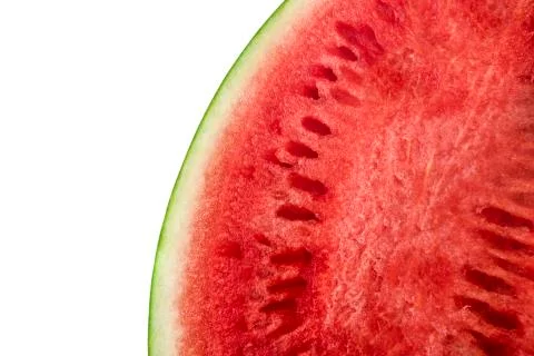 Watermelon isolated on white background. Stock Photos