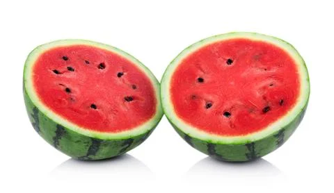 Watermelon isolated on white background Fotos Stock