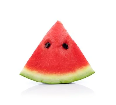 Watermelon isolated on white background Foto stock