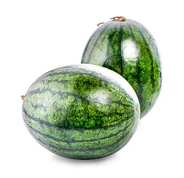 Watermelon isolated on the white background . Foto stock