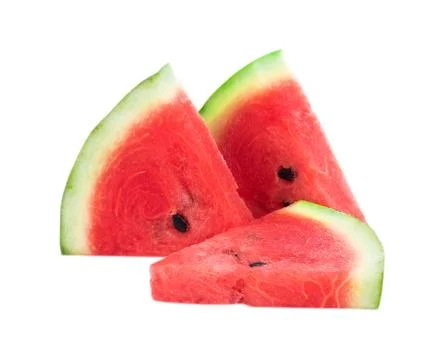 Watermelon isolated on white background 库存照片