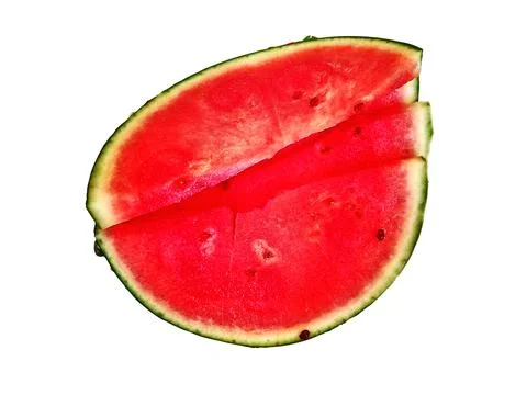 Watermelon isolated on white background 库存照片