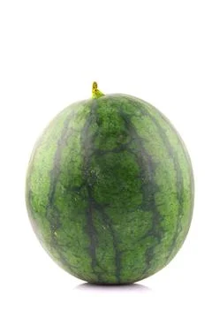 Watermelon isolated on white background Stock Photos