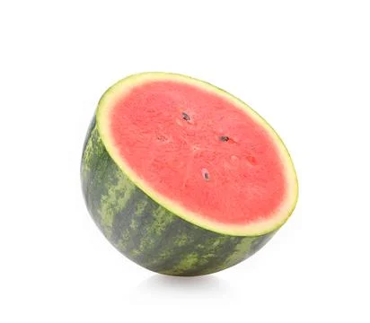 Watermelon isolated on white background Stock Photos