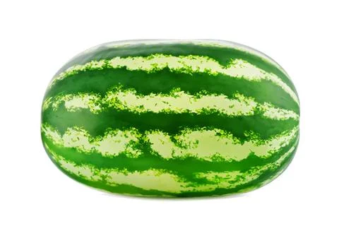 Watermelon isolated on white background Stock Photos