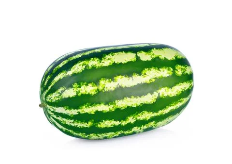 Watermelon isolated on white background Stock Photos