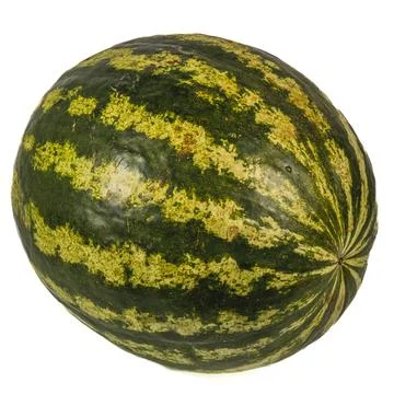 Watermelon isolated on a white background Stock Photos