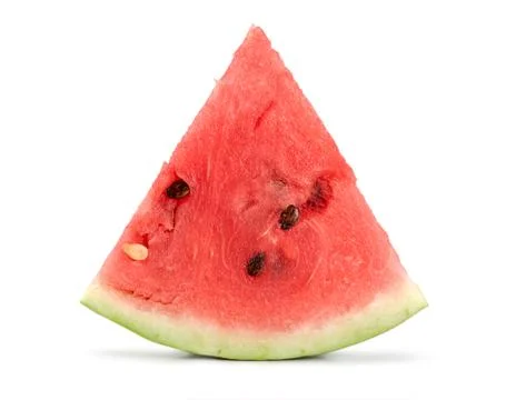 Watermelon isolated on white Foto stock