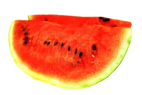 Watermelon isolated on white 스톡 사진