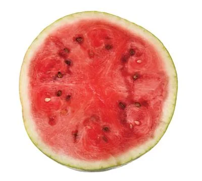 Watermelon isolated on white Stock Photos