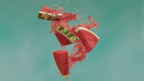 Watermelon juice2 動画素材 130792071