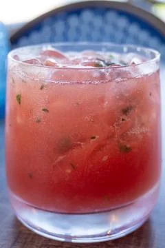 Watermelon mixed drink Foto stock