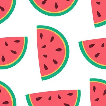 Watermelon pattern Stock Illustration