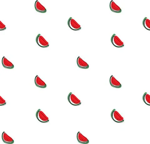 Watermelon pattern. Seamless vector background. Stock-Illustration
