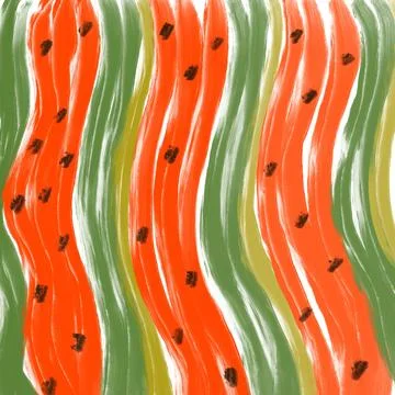 Watermelon pattern, watermelon stripes, abstract watermelon, watermelon backgrou Stockillustratie