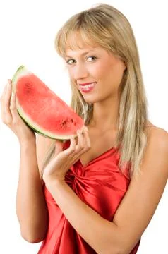 The watermelon Stock Photos