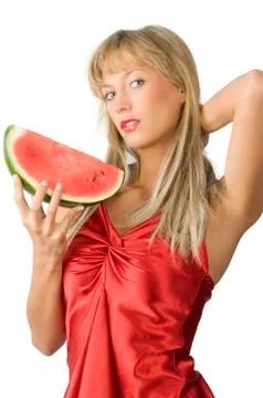 The watermelon Stock Photos