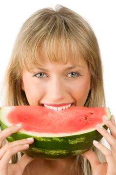 The watermelon Foto stock