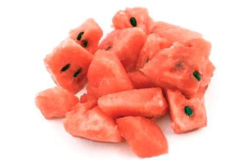 Watermelon pieces Stock Photos